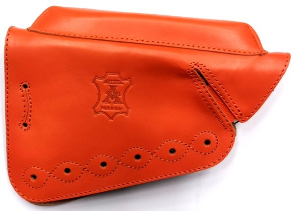 ARTIPEL ALLINEATORE IN PELLE CON CHIUSURA A STRINGA 10mm - ARANCIO