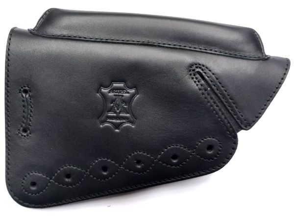 ARTIPEL ALLINEATORE IN PELLE CON CHIUSURA A STRINGA 10mm - NERO