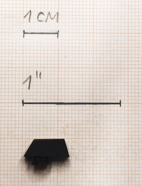 GLOCK MIRINO IN ACCIAIO h 4.9mm 