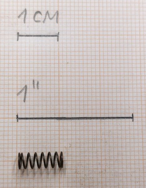 UMAREX MOLLA DI FERMO DEL CURSORE PER WALTHER PPQ