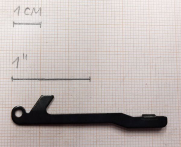 UMAREX LEVA DI FERMO DEL CARRELLO PER LUGER P08 BLOWBACK