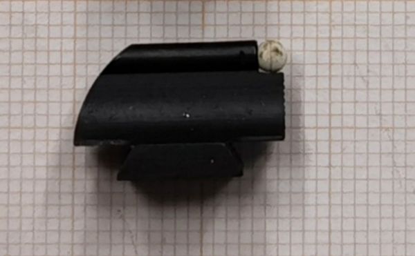 LPA MIRINO CON INSERTO BIANCO / 10mm