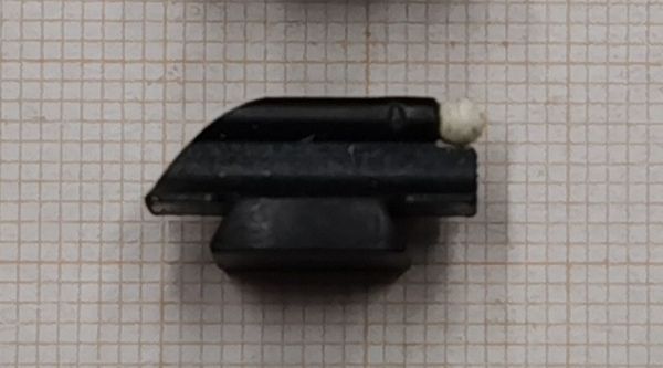 LPA MIRINO CON INSERTO BIANCO / 8mm