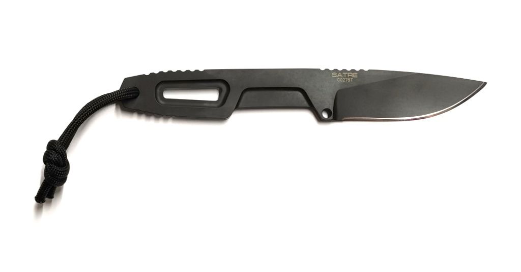 EXTREMA RATIO  SATRE BLACK - COLTELLO DA SOPRAVVIVENZA A LAMA FISSA