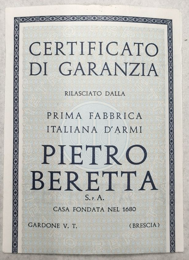 SOVRAPPOSTO BERETTA SO3 EELL Extra Lusso cal. 12 USATO
