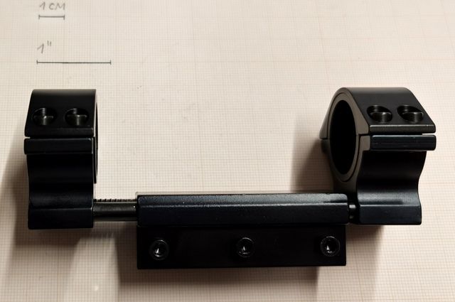 ATTACCO SLITTA AMMORTIZZATO DA 30mm e 1