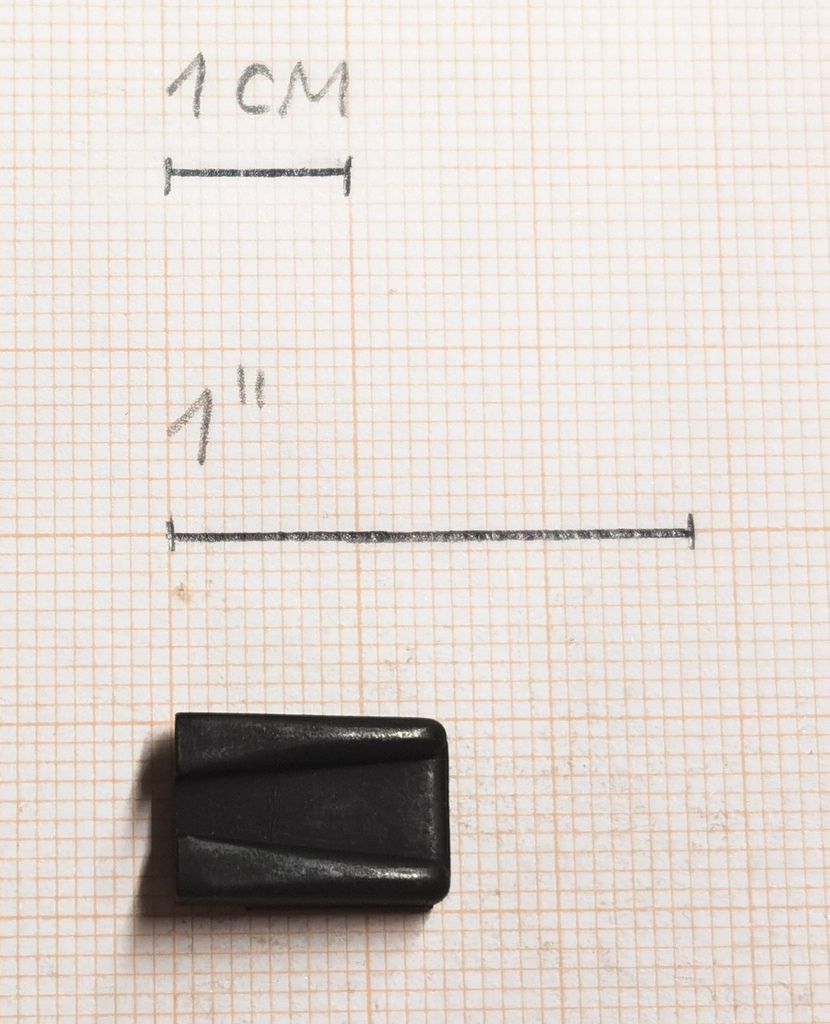 NORTH AMERICAN REAR SIGHT FIXED - TACCA DI MIRA FISSA PER REVOLVER NORTH AMERICAN