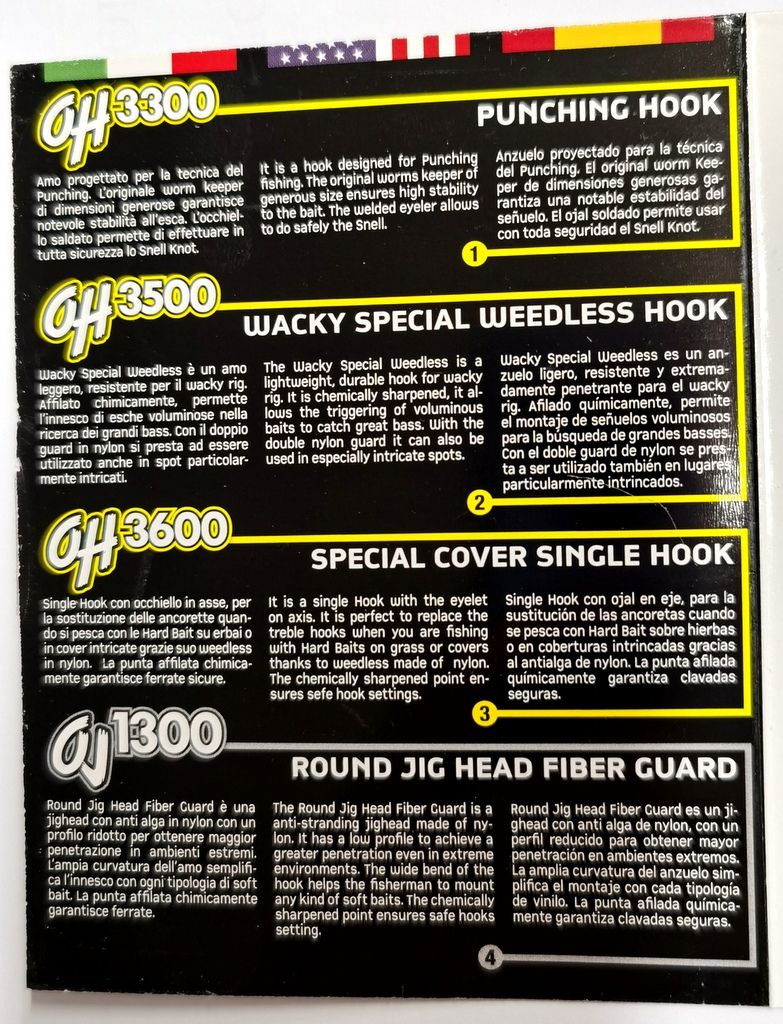 OMAGGIO PESCA PER ORDINI SUPERIORI A 29€ | OMTD HOOKS SAMPLE PACK
