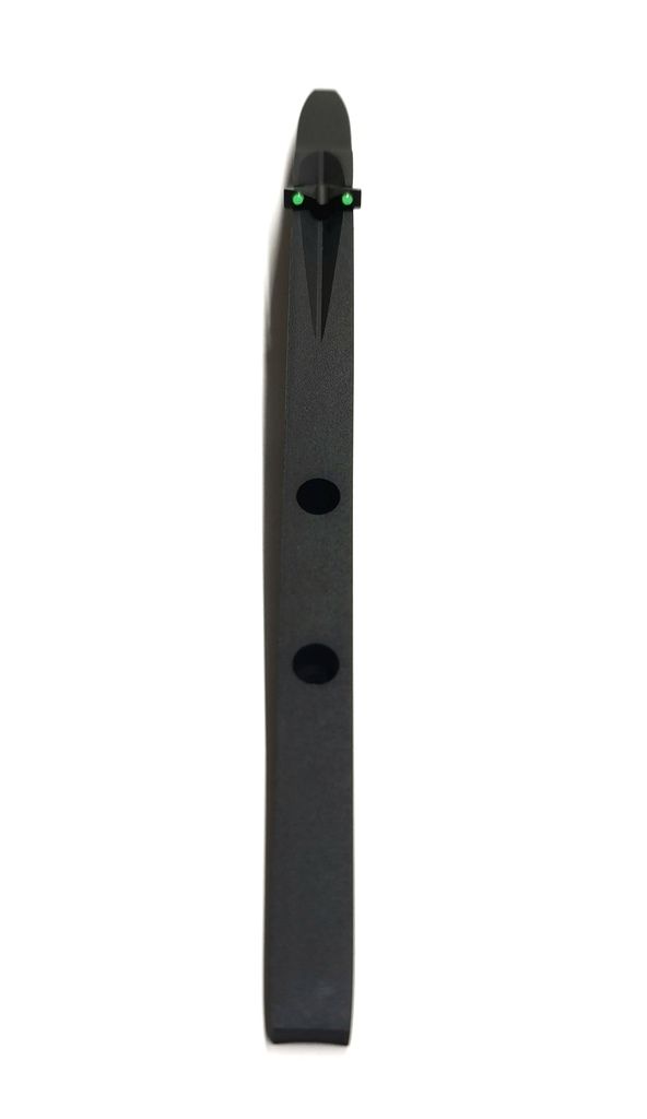 TACCA DI MIRA / BINDELLA PER WINCHESTER VULCAN CON FIBRA OTTICA VERDE