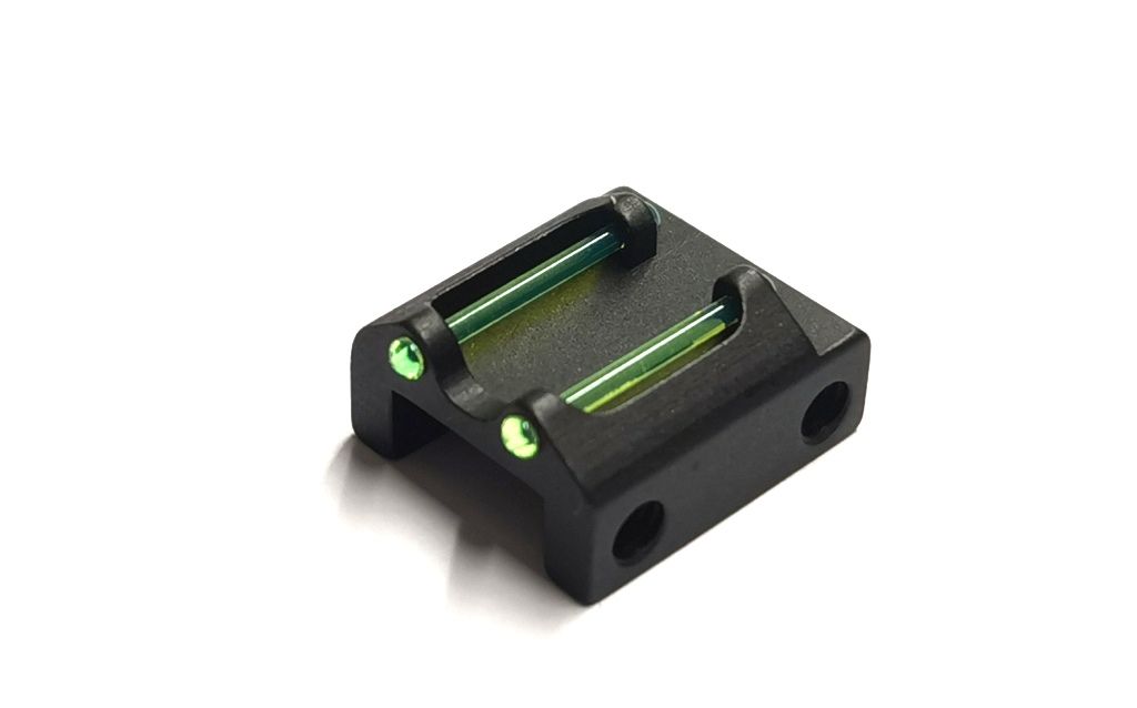 LPA TACCA DI MIRA CON FIBRA OTTICA PER BINDELLE DA 6 / 7 / 8 mm