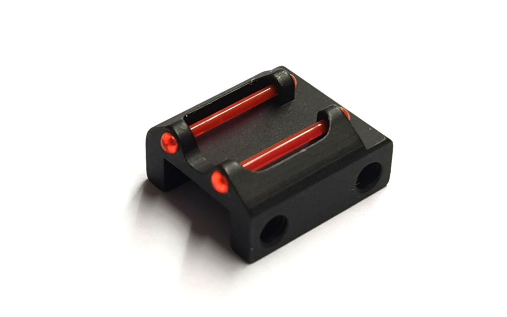 LPA TACCA DI MIRA CON FIBRA OTTICA PER BINDELLE DA 6 / 7 / 8 mm