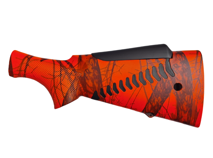BENELLI ASSIEME CALCIO SINTETICO COMFORT CAMO BLAZE REALTREE PER CARABINA ARGO E BATTUE ALTA VISIBILITA'