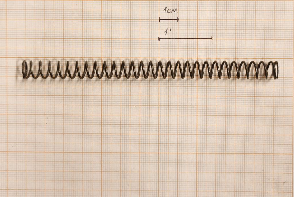BERETTA RICAMBIO MOLLA RECUPERO IN ACCIAIO 15 LB PER 92 