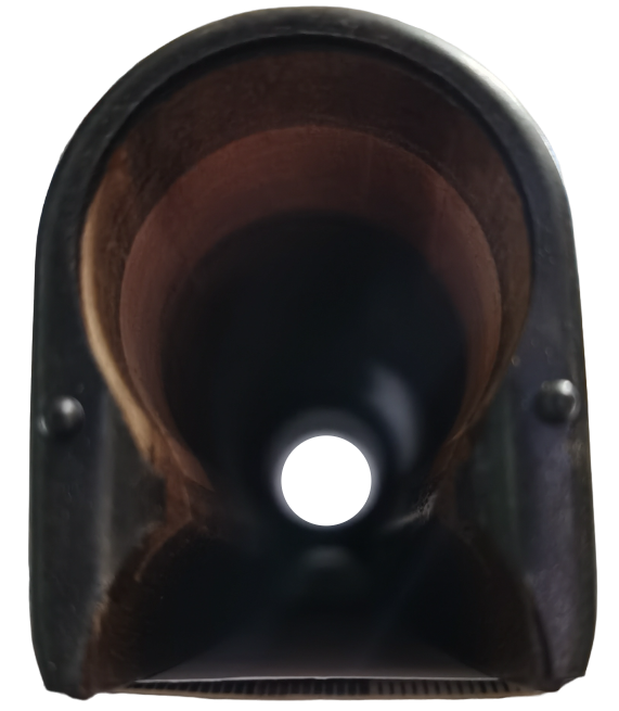 ASTINA IN LEGNO PER BREDA CAL.12 CON PIASTRINA IN METALLO