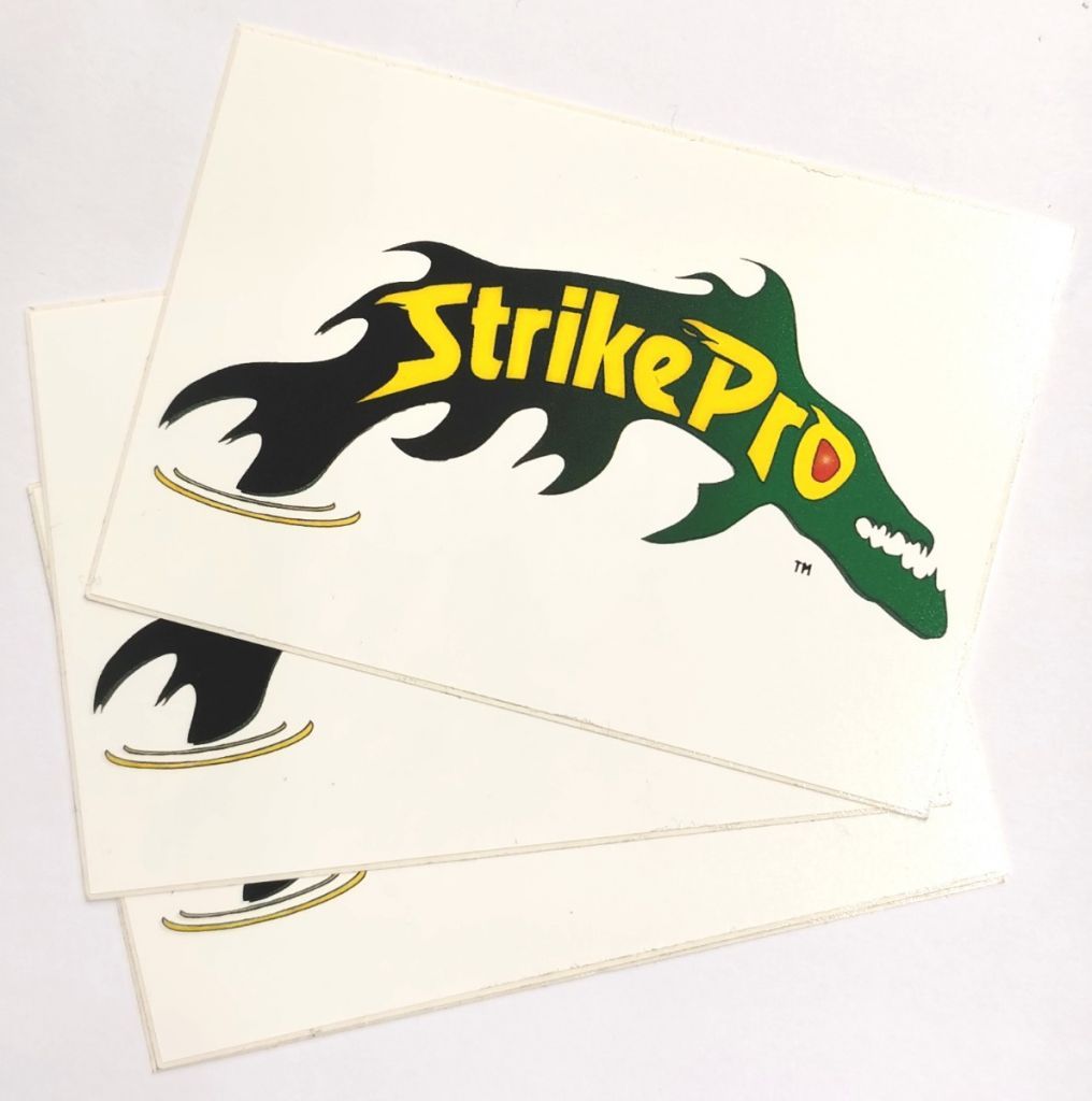 OMAGGIO PESCA PER ORDINI SUPERIORI A 39 € STICKER ADESIVI STRIKEPRO
