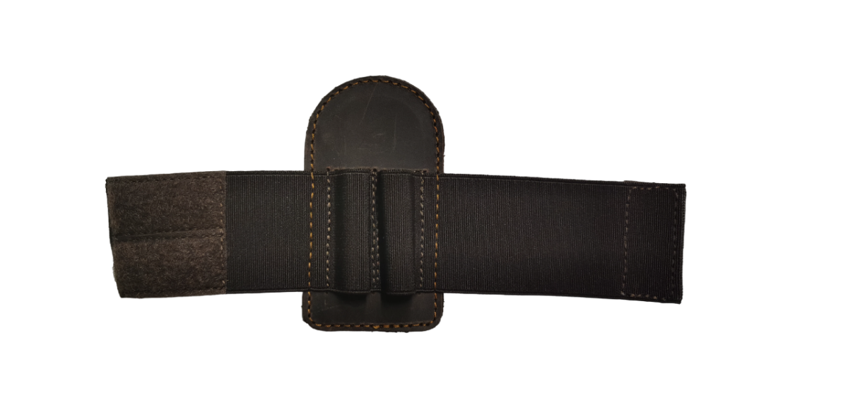 ARTIPEL GIBERNA IN PELLE PER CARABINA 2 COLPI-BROWN