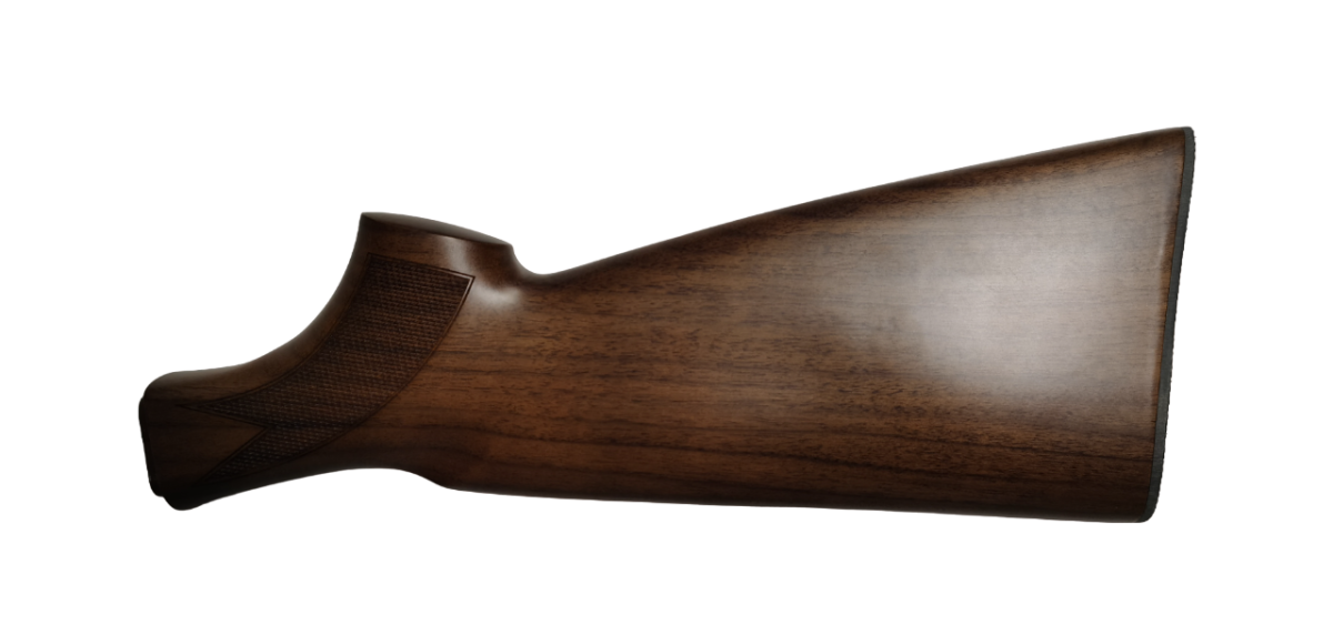 CALCIO IN LEGNO TIPO BERETTA A300/301/302/303 CALIBRO 12 