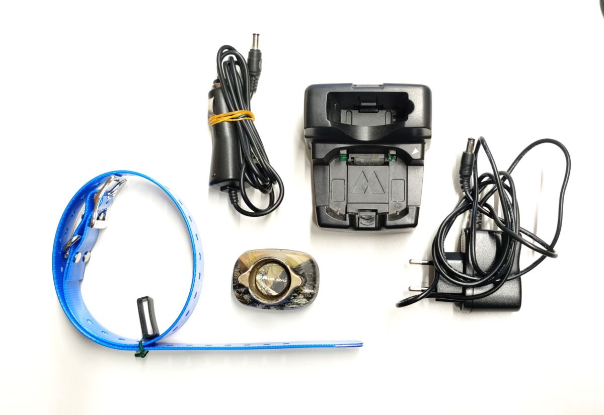 BEEPERONE CON COLLARE BLU COMPLETO DI CARICA BATTERIE USATO