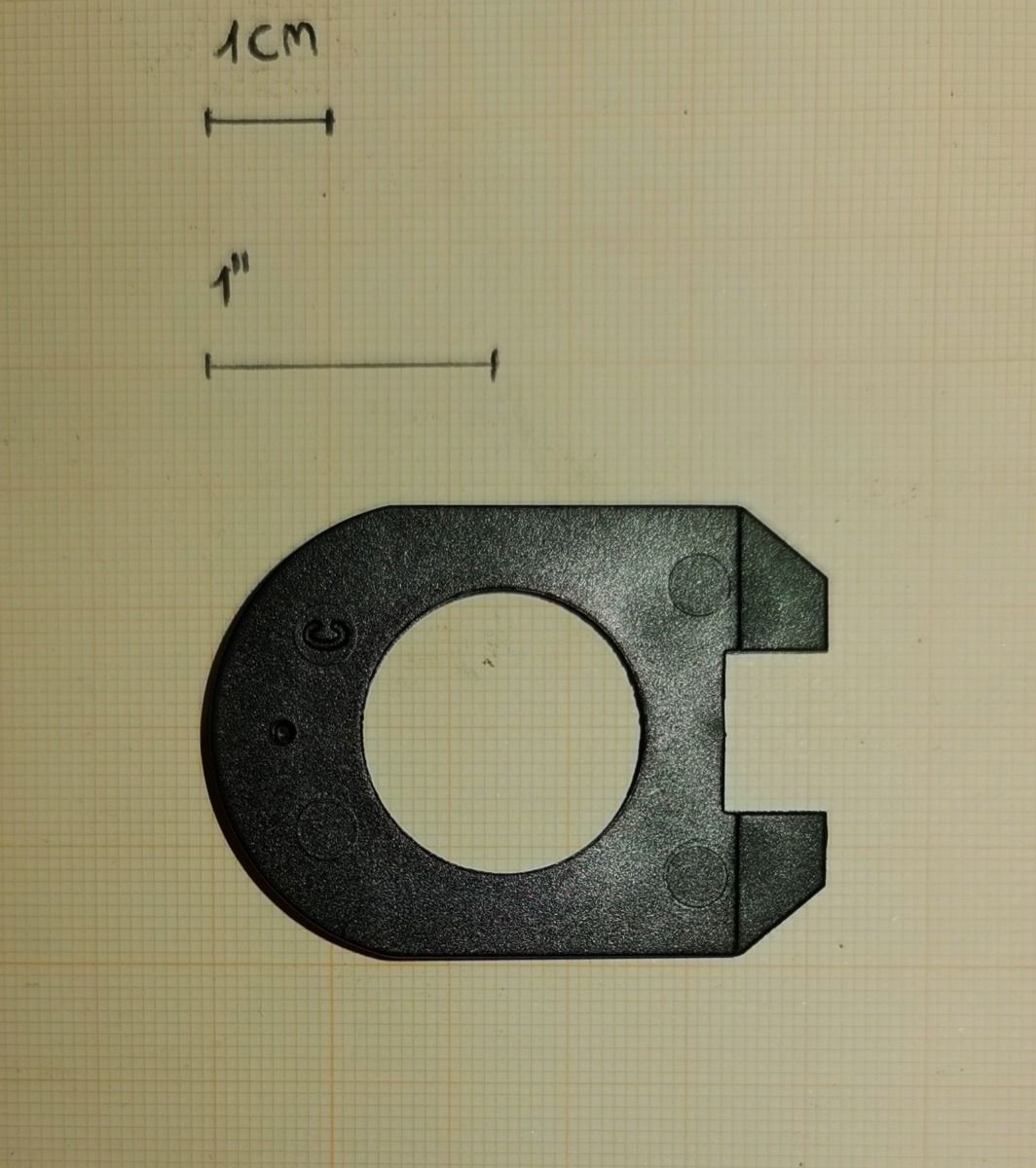 PIASTRINO VARIAZIONE PIEGA 60 C C G0078800