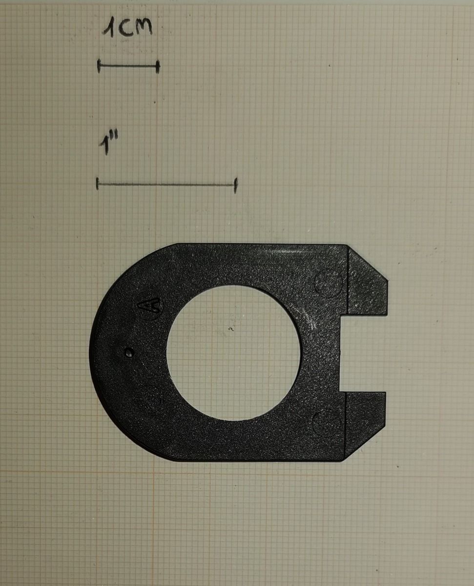 PIASTRINO VARIAZIONE PIEGA A G0078600 50