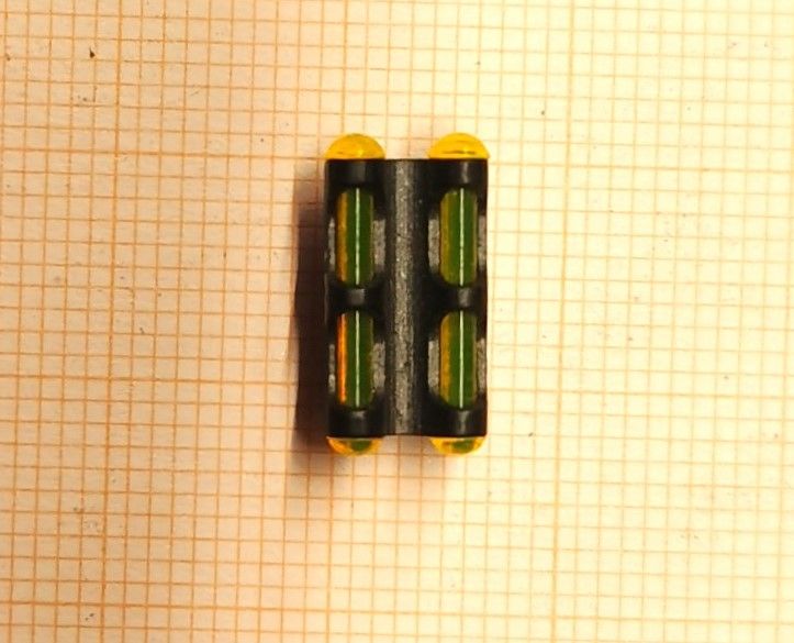 TACCA DI MIRA LPA 2.6mm GIALLO