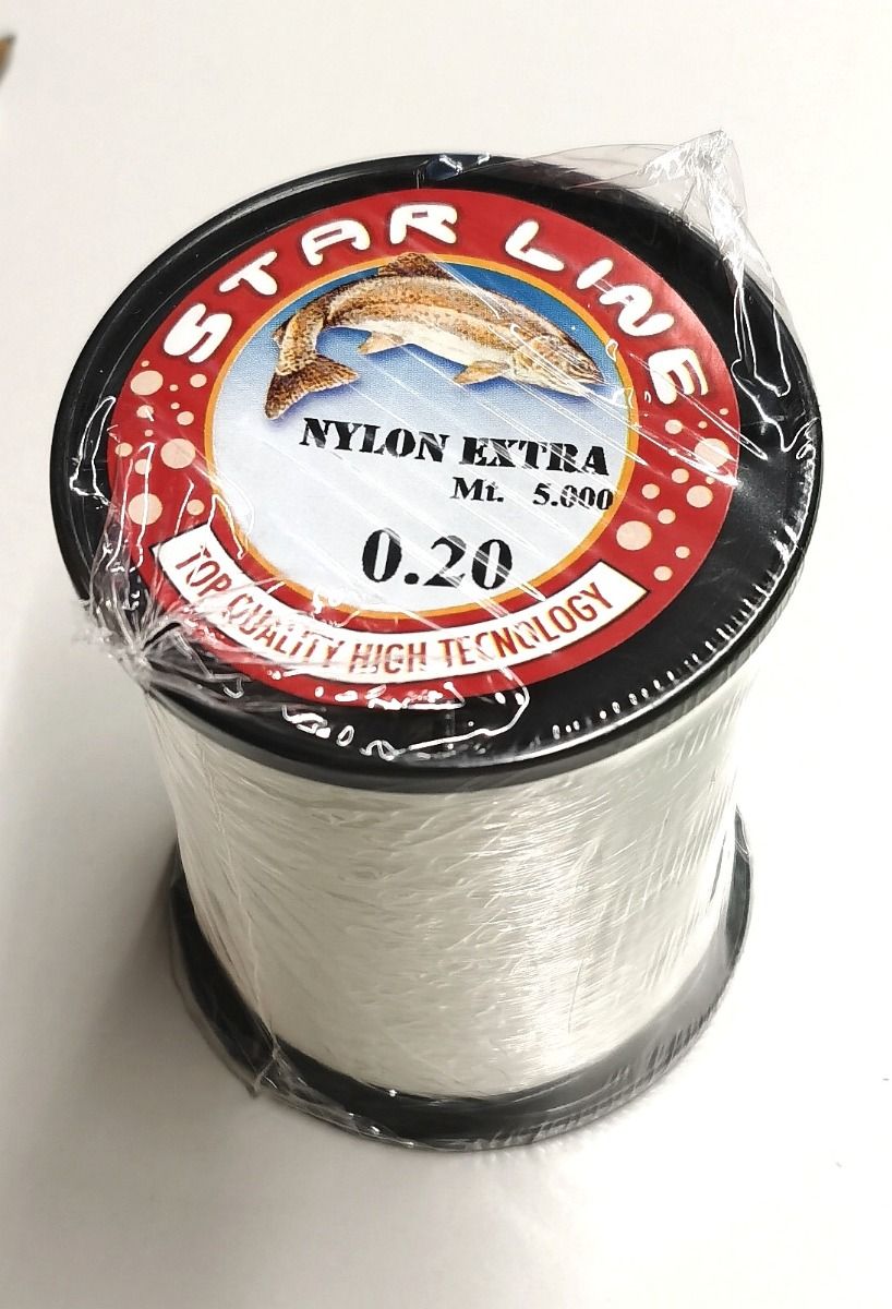 STAR LINE MONOFILO NYLON 5000 MT - 0.25