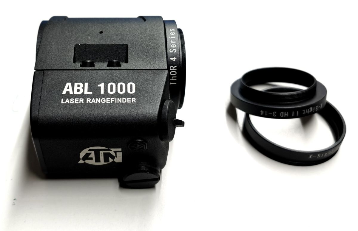 TELEMETRO LASER BALISTICO ATN AUXILIARY BALLISTIC LASER 1000 USATO