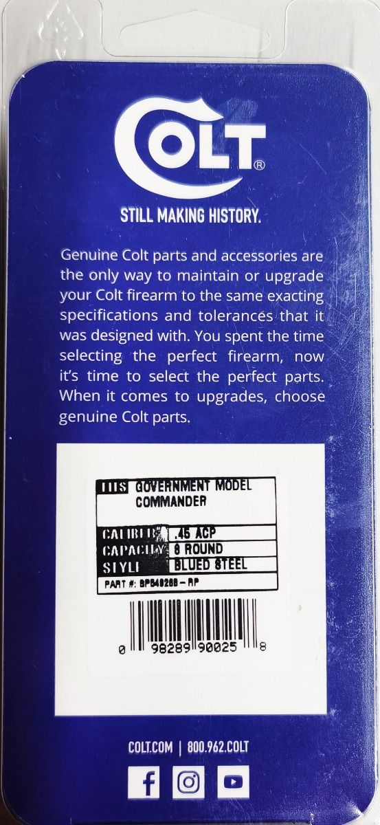 CARICATORE ORIGINALE COLT 1911 8 COLPI BRUNITO cal. 45ACP