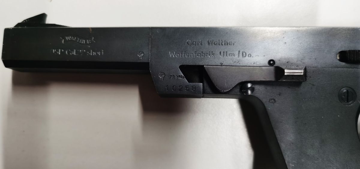 WALTHER OSP CAL. .22 SHORT