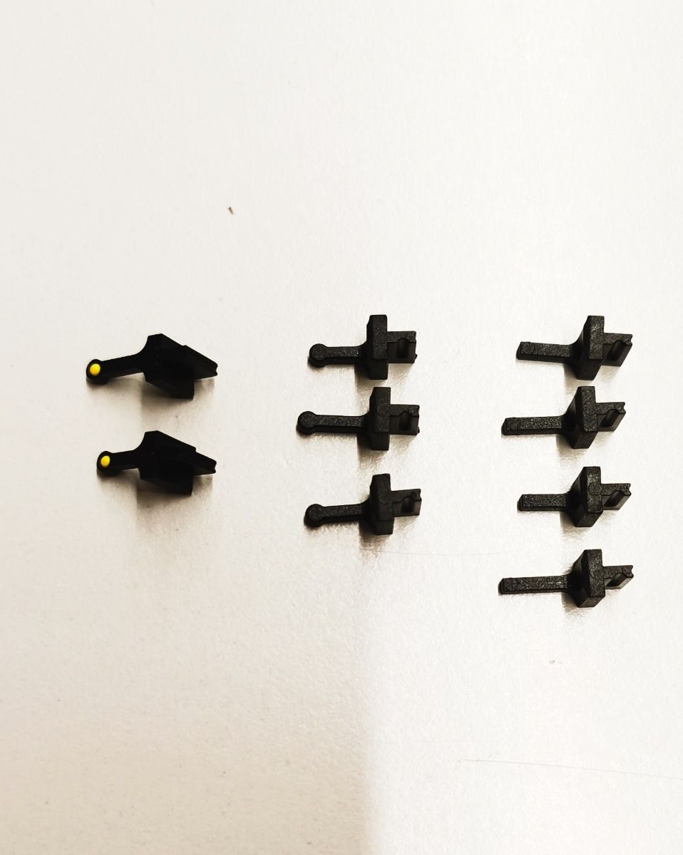 SET DI MIRINI VARIE FORME E ALTEZZE