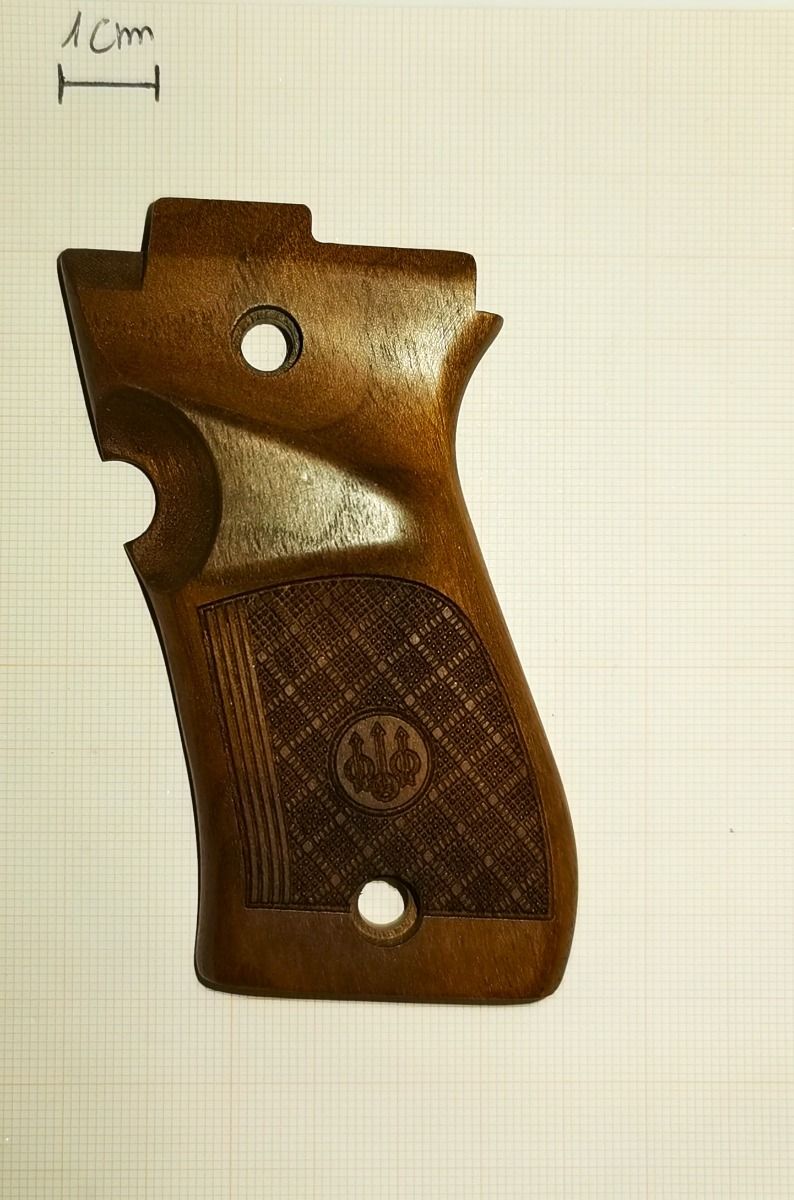 COPIA GUANCETTE IN LEGNO PER 87 TARGET DESTRE