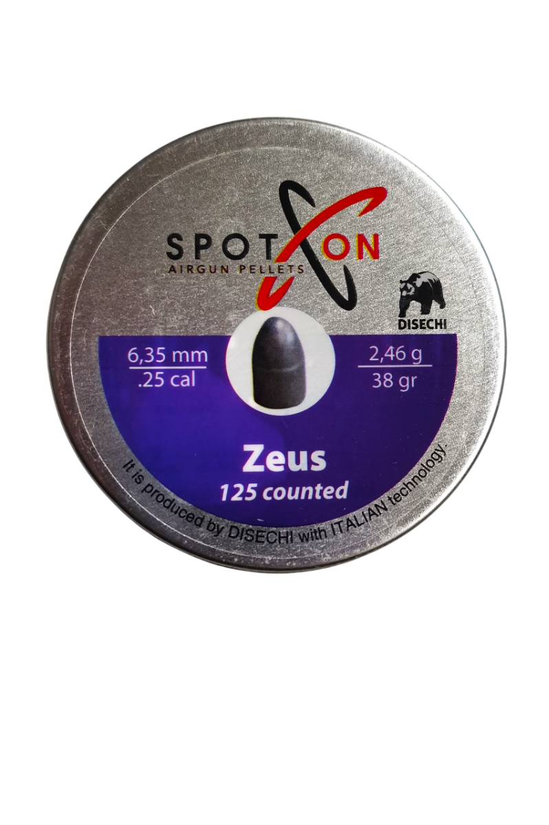 SPOTON ZEUS CAL. 6,35 (.25) 38g -125pz