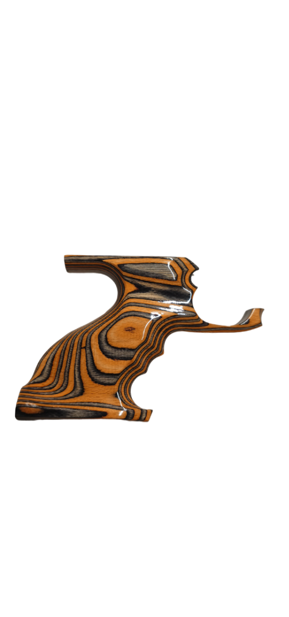 IMPUGNATURA PISTOLA RP LEGNO LAMINATO ARANCIO