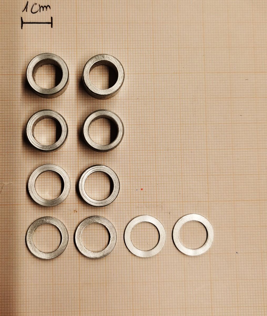 SET DI DISTANZIALI PER REGOLATORE NASELLO