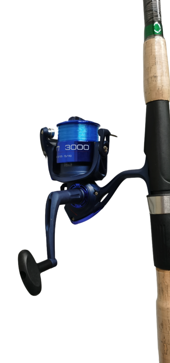 COMBO CANNA VULCAN CORK 3.5m CON MULINELLO TITAN 3000 - CAMOR 