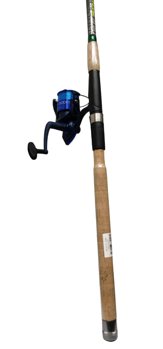 COMBO CANNA VULCAN CORK 3.5m CON MULINELLO TITAN 3000 - CAMOR 