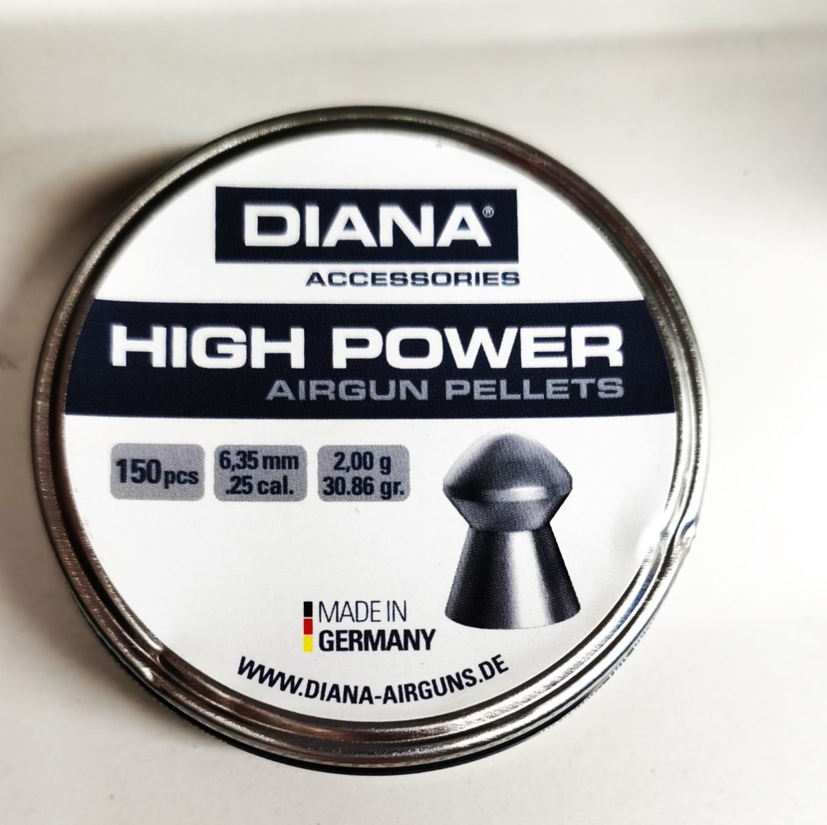 DIANA HUNTERS MATE - AIRGUNS HIGH POWER - PIOMBINI CAL. 6.35 (.25) - 2.00 GR - 150 PZ