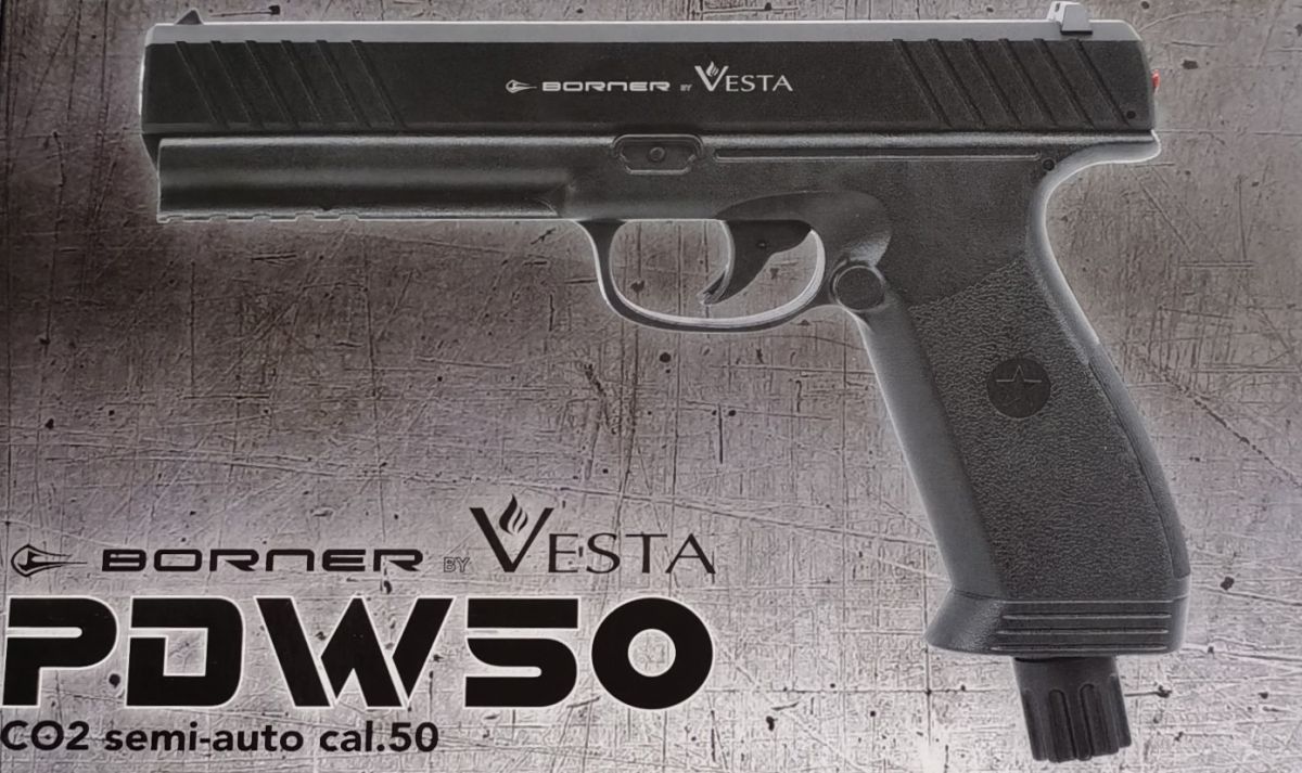 VESTA PISTOLA CO2 PDW 50 CAL.50