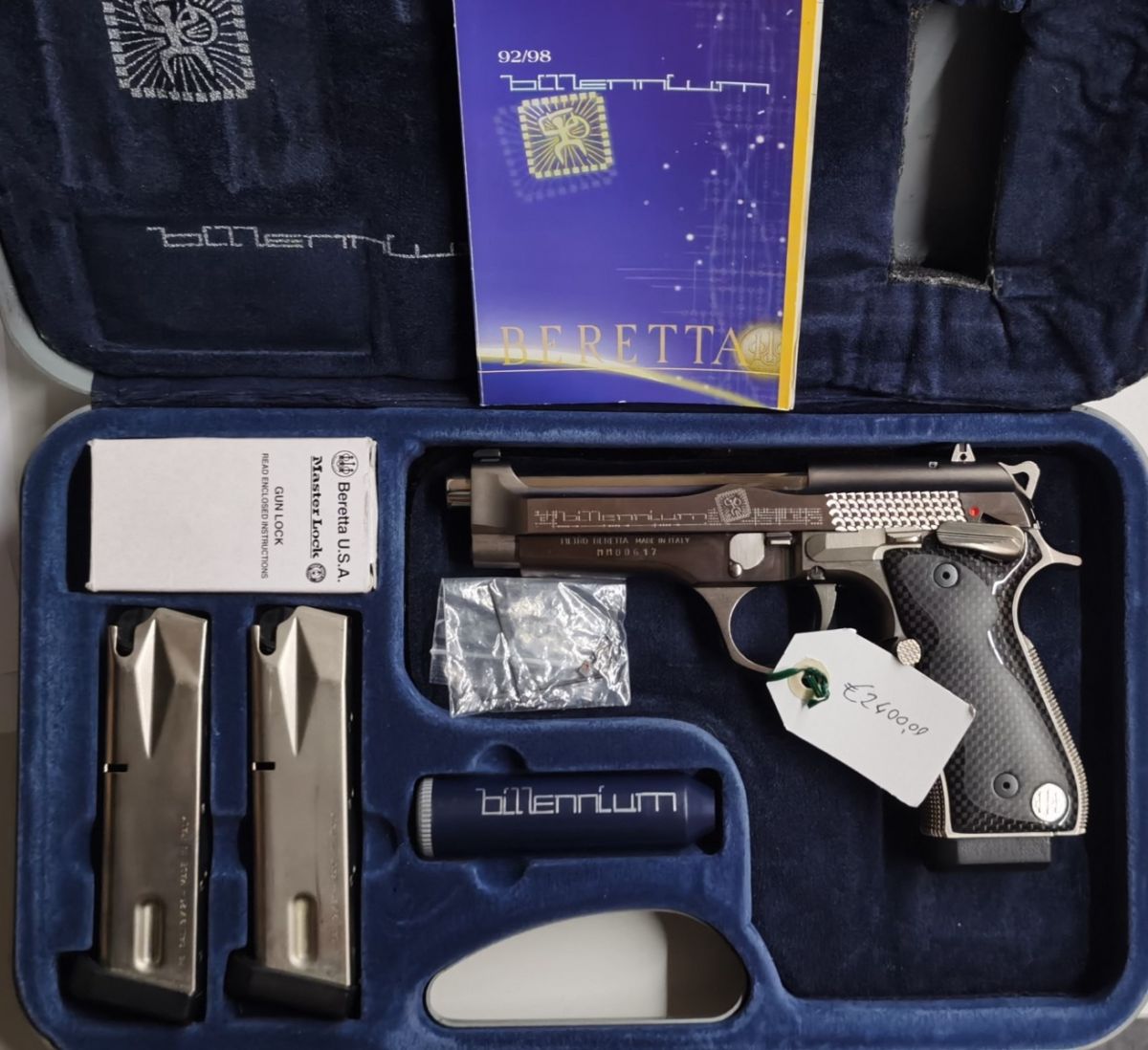 BERETTA BILLENNIUM CAL. 9X21 USATA