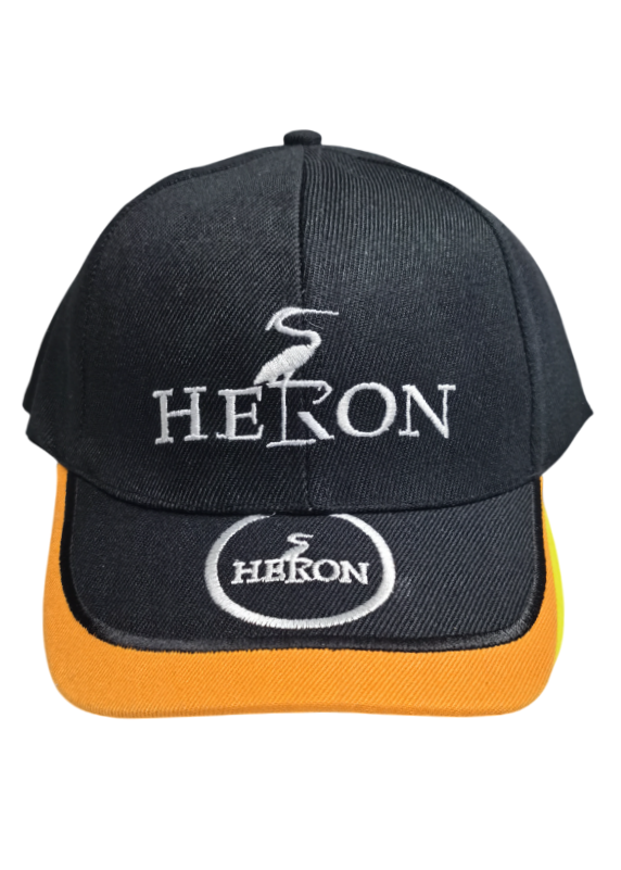 OMAGGIO PESCA PER ORDINI SUPERIORI A 60€ | CAPPELLO HERON CON PROFILO ARANCIONE