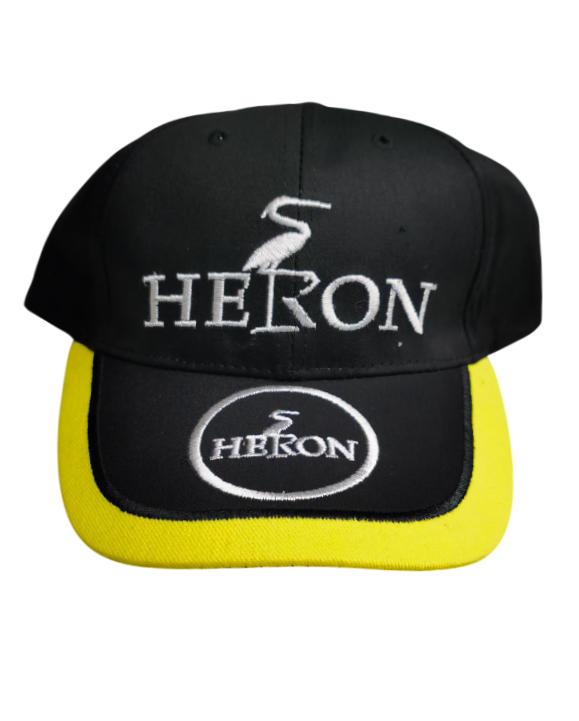 OMAGGIO PESCA PER ORDINI SUPERIORI A 60€ | CAPPELLO HERON CON PROFILO GIALLO