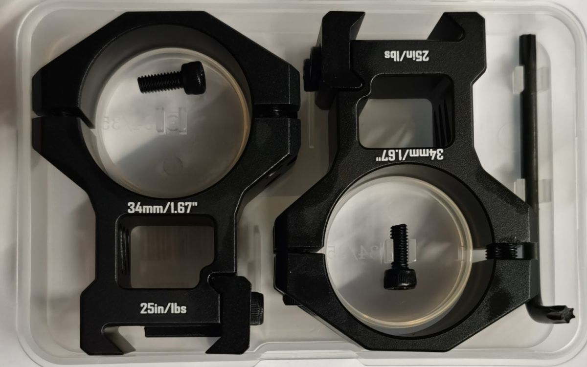 DISCOVERYOPT ATTACCHI 34 MM-HIGH PROFILE