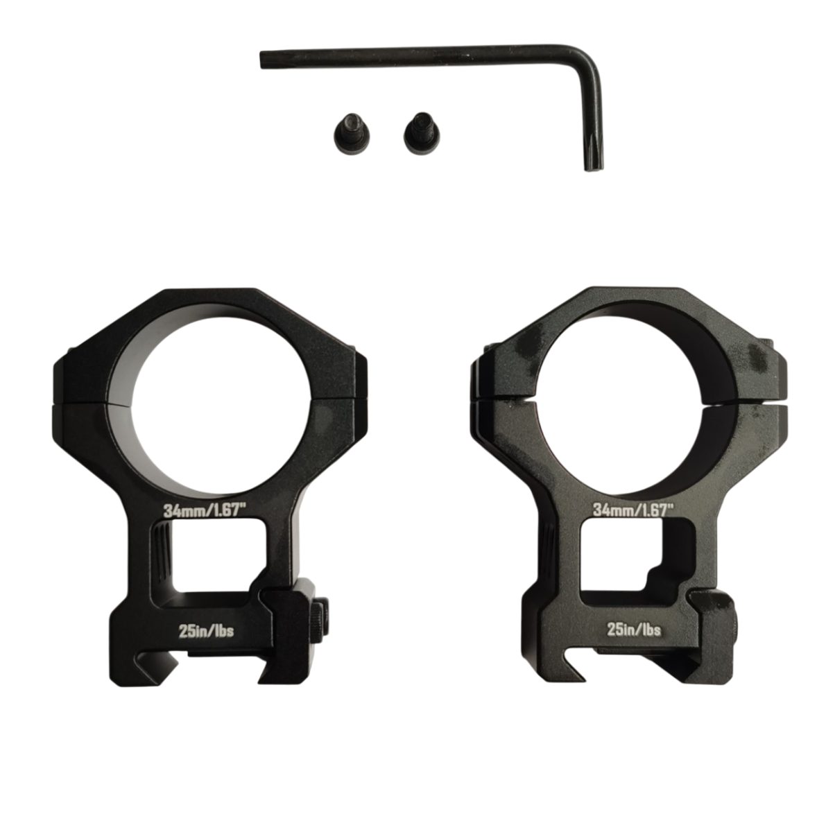 DISCOVERYOPT ATTACCHI 34 MM-HIGH PROFILE