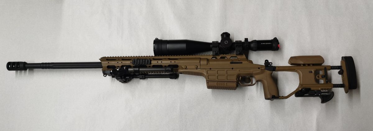 SAKO TRG M10 338 LAPUA MAG COYOTE BROWN-CANNA 690 FOSFATATA-FRENO DI BOCCA + CHIAVE SMONTAGGIO CANNA