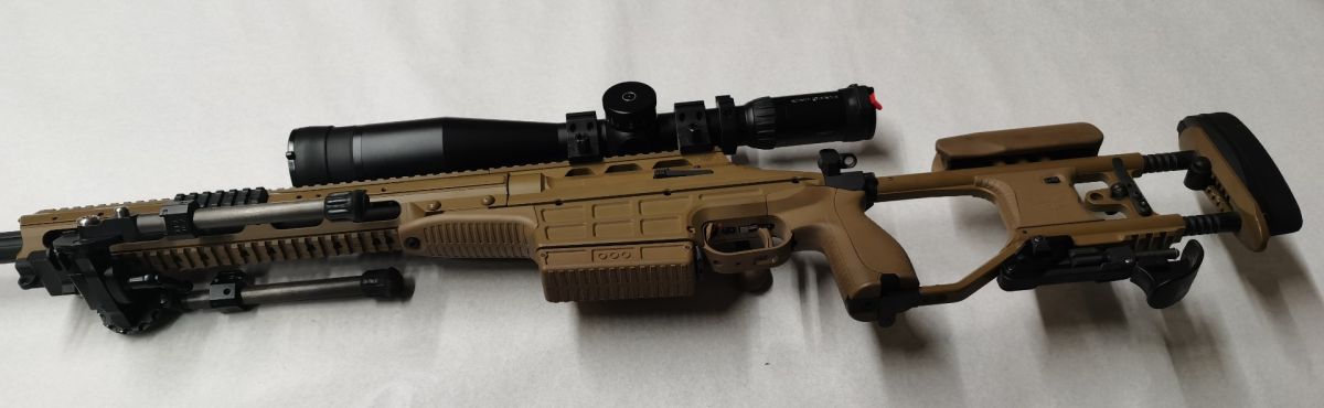 SAKO TRG M10 338 LAPUA MAG COYOTE BROWN-CANNA 690 FOSFATATA-FRENO DI BOCCA + CHIAVE SMONTAGGIO CANNA