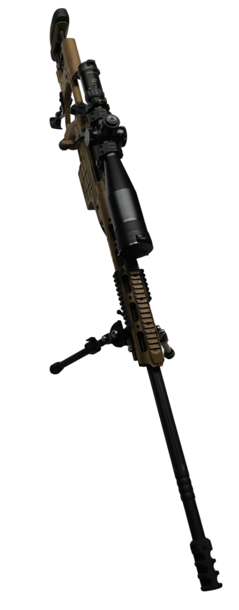 SAKO TRG M10 338 LAPUA MAG COYOTE BROWN-CANNA 690 FOSFATATA-FRENO DI BOCCA + CHIAVE SMONTAGGIO CANNA