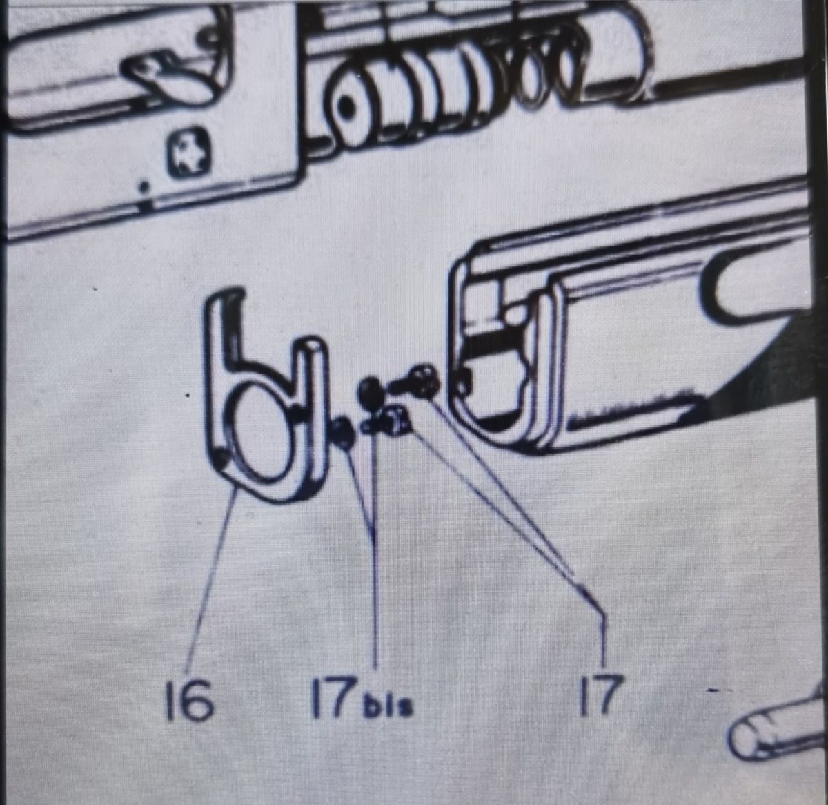 BERETTA VITE GUAINA M4x6 UNI 6108 PER SERIE A300 / AL390 cal. 12 