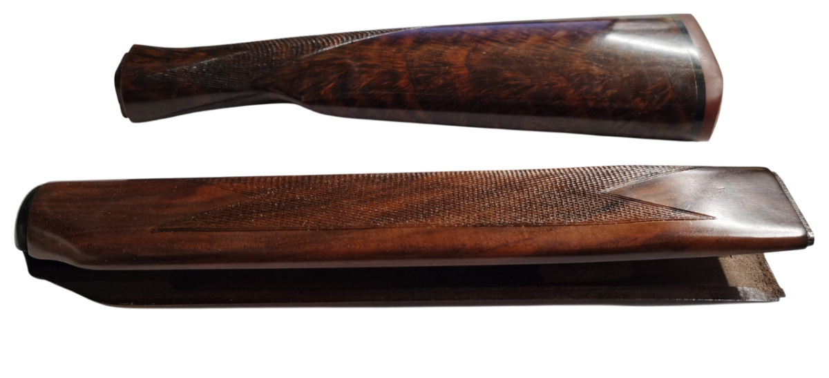 BERETTA CALCIO E ASTA EXTRA LUSSO IN RADICA PER A300/A301/A302/A303 CALIBRO 12 