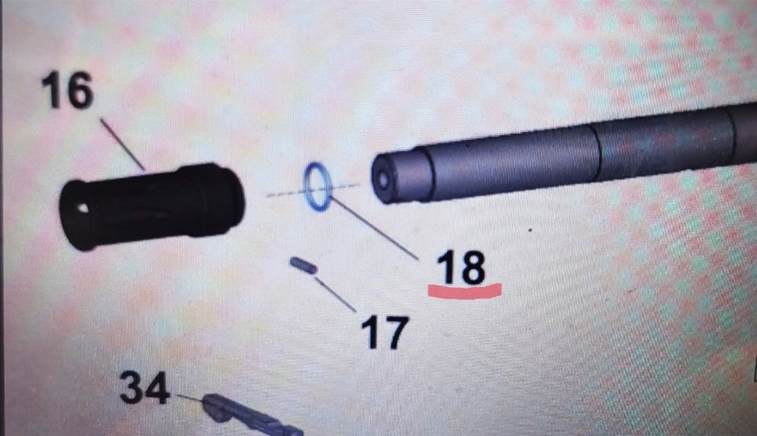 BERETTA RICAMBIO O-RING PER ARX 