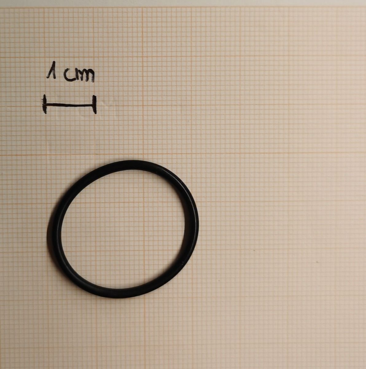 RICAMBIO SEMIAUTO YILDIZ- ANELLO GOMMA COD.34 CP 156